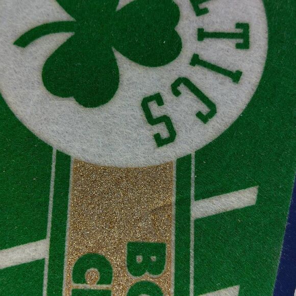 NBA Boston Celtics Die Cut Magnet and Mini Pennant NWT - Picture 7 of 16